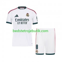 Real Madrid Federico Valverde 8 Børn Hjemmebane Fodboldtrøje 2026-2027 Kortærmet