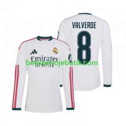 Real Madrid Federico Valverde 8 Mænd Hjemmebane Fodboldtrøje 2026-2027 Langærmet