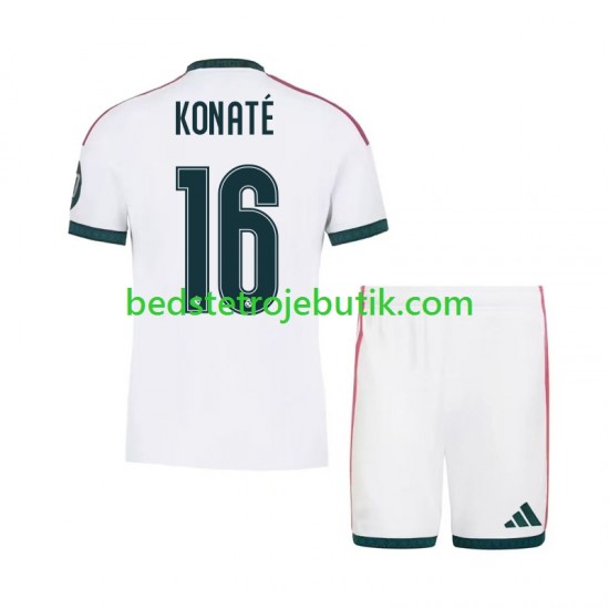 Real Madrid Ibrahima Konate 16 Børn Hjemmebane Fodboldtrøje 2026-2027 Kortærmet