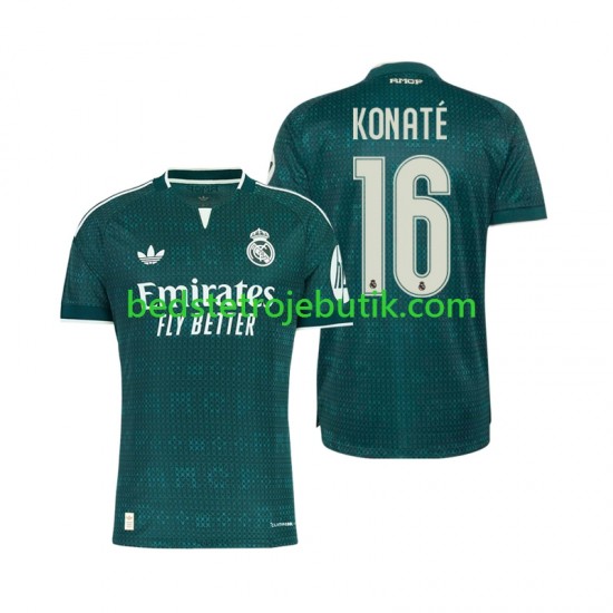 Real Madrid Ibrahima Konate 16 Mænd Udebane Fodboldtrøje 2026-2027 Kortærmet