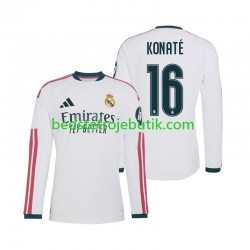 Real Madrid Ibrahima Konate 16 Mænd Hjemmebane Fodboldtrøje 2026-2027 Langærmet