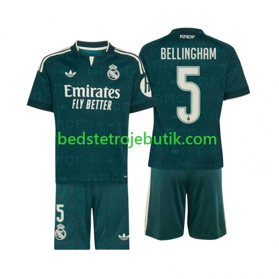 Real Madrid Jude Bellingham 5 Børn Udebane Fodboldtrøje 2026-2027 Kortærmet