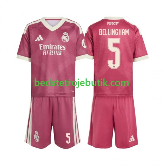 Real Madrid Jude Bellingham 5 Børn 3. Valg Fodboldtrøje 2026-2027 Kortærmet