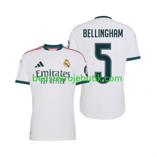 Real Madrid Jude Bellingham 5 Mænd Hjemmebane Fodboldtrøje 2026-2027 Kortærmet