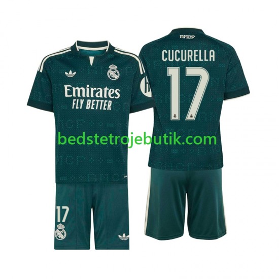 Real Madrid Marc Cucurella 17 Børn Udebane Fodboldtrøje 2026-2027 Kortærmet