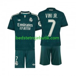 Real Madrid Vinicius Junior 7 Børn Udebane Fodboldtrøje 2026-2027 Kortærmet