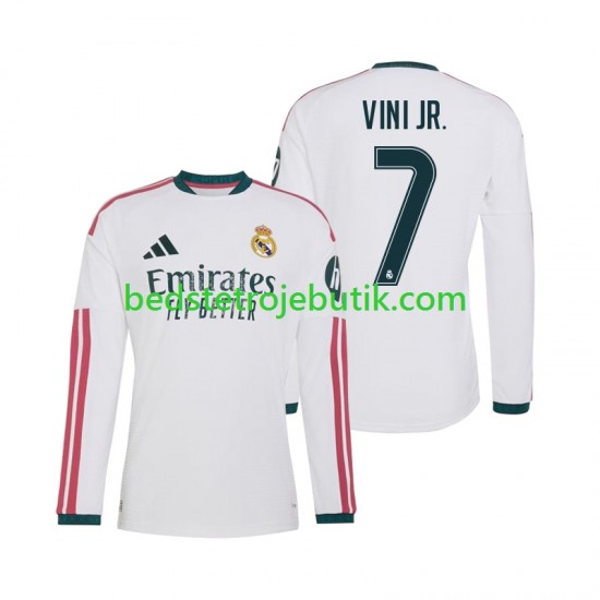 Real Madrid Vinicius Junior 7 Mænd Hjemmebane Fodboldtrøje 2026-2027 Langærmet
