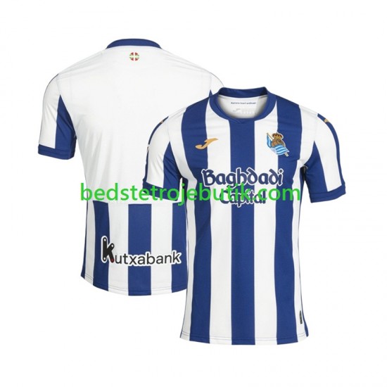 Real Sociedad Mænd Hjemmebane Fodboldtrøje 2026-2027 Kortærmet