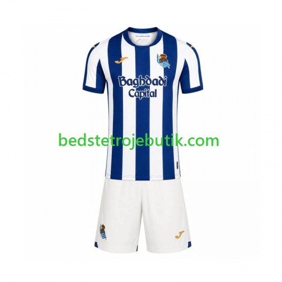 Real Sociedad Børn Hjemmebane Fodboldtrøje 2026-2027 Kortærmet