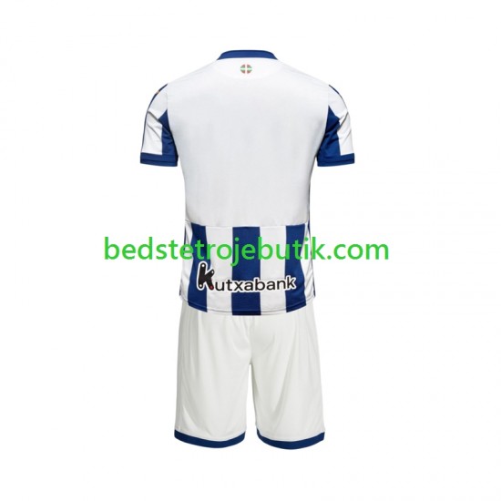 Real Sociedad Børn Hjemmebane Fodboldtrøje 2026-2027 Kortærmet