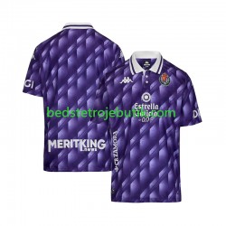 Real Valladolid Retro Mænd Hjemmebane Fodboldtrøje 2025-2026 Kortærmet