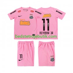 Santos Neymar JR 11 2012 2013 Retro Børn 4. Valg Fodboldtrøje Kortærmet