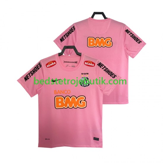 Santos 2012 2013 Retro Mænd 4. Valg Fodboldtrøje Kortærmet