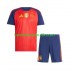 Spanien 2-star Børn Hjemmebane Fodboldtrøje 2026-2027 Kortærmet