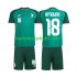 Algeriet Mohamed Amoura 18 Børn Udebane Fodboldtrøje 2026 Kortærmet