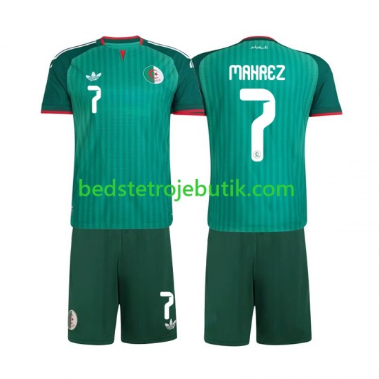 Algeriet Riyad Mahrez 7 Børn Udebane Fodboldtrøje 2026 Kortærmet