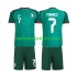 Algeriet Riyad Mahrez 7 Børn Udebane Fodboldtrøje 2026 Kortærmet