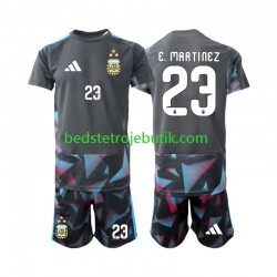 Argentina Emiliano Martinez 23 Målmand Børn Hjemmebane Fodboldtrøje World Cup 2026 Kortærmet