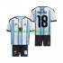 Argentina Nico Paz 18 Børn Hjemmebane Fodboldtrøje World Cup 2026 Kortærmet