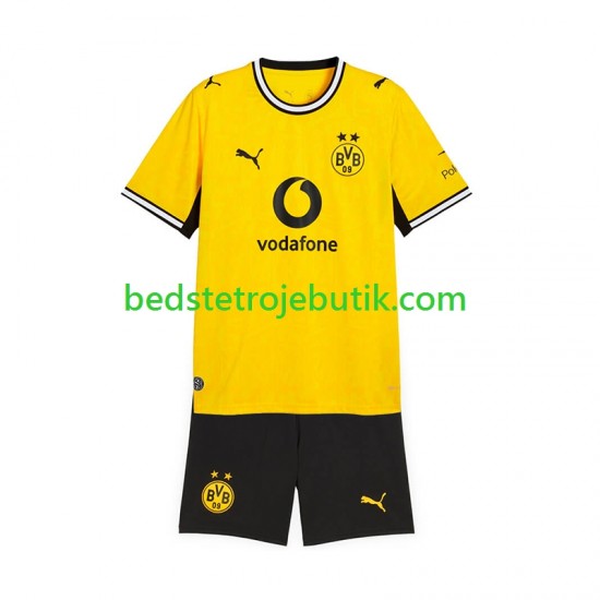 Borussia Dortmund Børn Hjemmebane Fodboldtrøje 2026-2027 Kortærmet