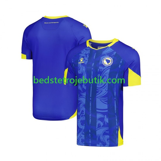 Bosnien Hercegovina Mænd Hjemmebane Fodboldtrøje World Cup 2026 Kortærmet