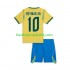 Brasilien Neymar JR 10 Børn Hjemmebane Fodboldtrøje World Cup 2026 Kortærmet