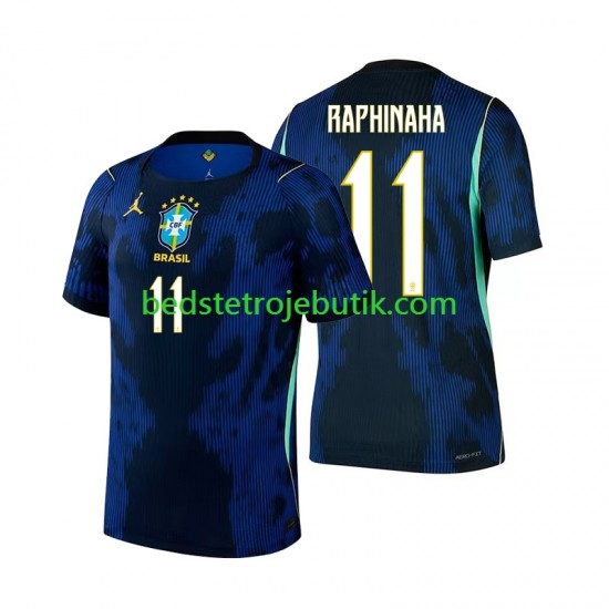 Brasilien Raphinha 11 Mænd Udebane Fodboldtrøje World Cup 2026 Kortærmet