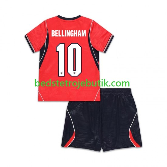 England Jude Bellingham 10 Børn Udebane Fodboldtrøje World Cup 2026 Kortærmet
