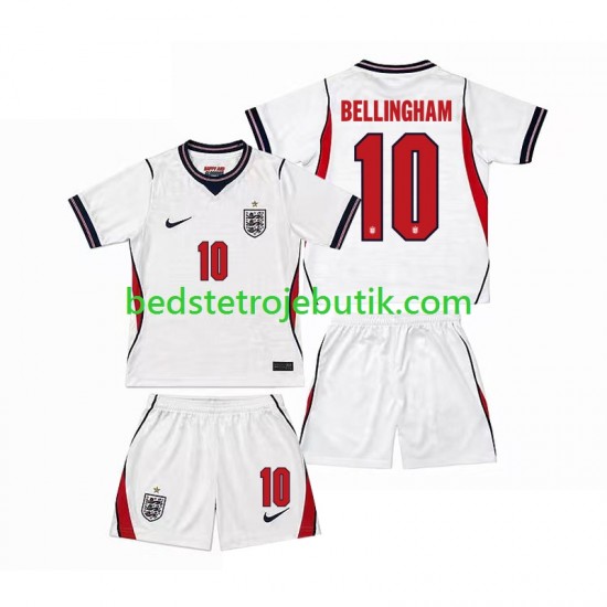 England Jude Bellingham 10 Børn Hjemmebane Fodboldtrøje World Cup 2026 Kortærmet