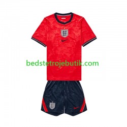England Børn Udebane Fodboldtrøje World Cup 2026 Kortærmet