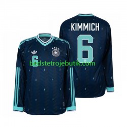Tyskland Joshua Kimmich 6 Mænd Udebane Fodboldtrøje World Cup 2026 Langærmet