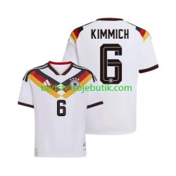 Tyskland Joshua Kimmich 6 Mænd Hjemmebane Fodboldtrøje World Cup 2026 Kortærmet