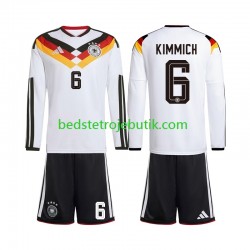 Tyskland Joshua Kimmich 6 Børn Hjemmebane Fodboldtrøje World Cup 2026 Langærmet