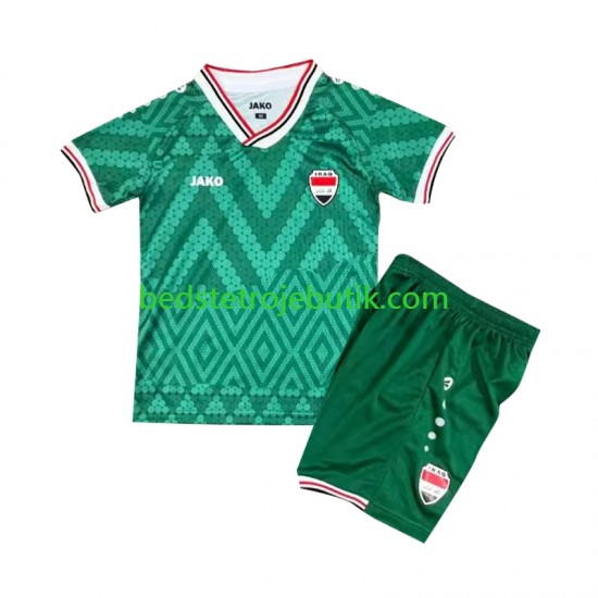 Irak Børn Hjemmebane Fodboldtrøje World Cup 2026 Kortærmet