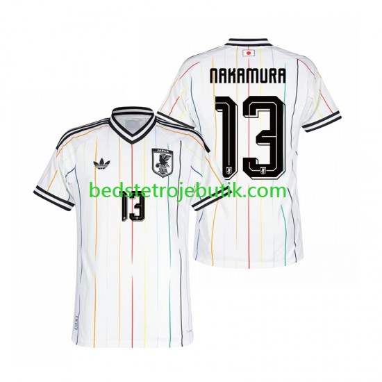 Japan Keito Nakamura 13 Mænd Udebane Fodboldtrøje World Cup 2026 Kortærmet