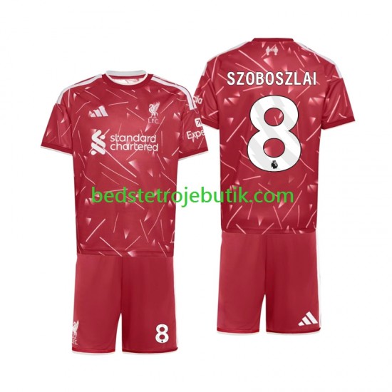 Liverpool Dominik Szoboszlai 8 Børn Hjemmebane Fodboldtrøje 2026-2027 Kortærmet