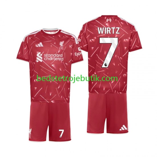 Liverpool Florian Wirtz 7 Børn Hjemmebane Fodboldtrøje 2026-2027 Kortærmet