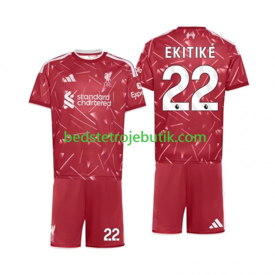 Liverpool Hugo Ekitike 22 Børn Hjemmebane Fodboldtrøje 2026-2027 Kortærmet