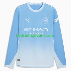 Manchester City Mænd Hjemmebane Fodboldtrøje 2026-2027 Langærmet