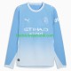 Manchester City Mænd Hjemmebane Fodboldtrøje 2026-2027 Langærmet