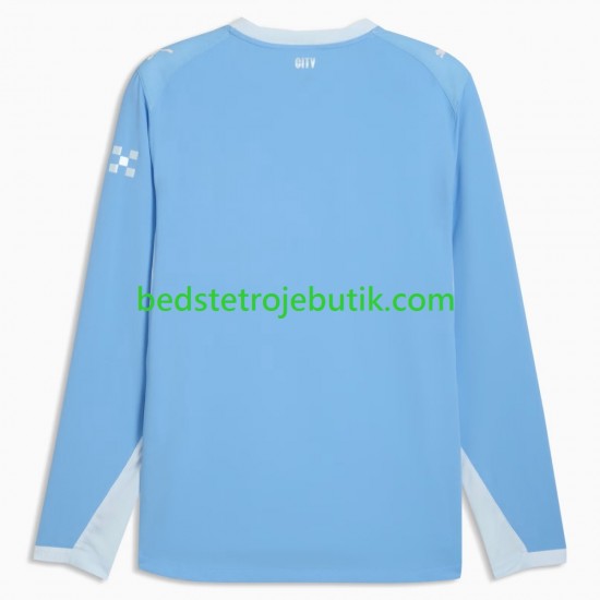 Manchester City Mænd Hjemmebane Fodboldtrøje 2026-2027 Langærmet