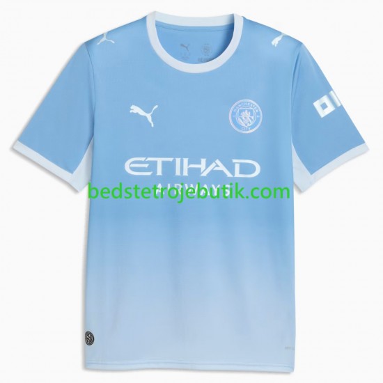 Manchester City Mænd Hjemmebane Fodboldtrøje 2026-2027 Kortærmet