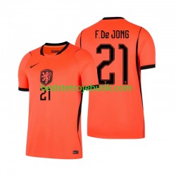 Holland Frenkie de Jong 21 Mænd Hjemmebane Fodboldtrøje World Cup 2026 Kortærmet