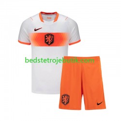 Holland Børn Udebane Fodboldtrøje World Cup 2026 Kortærmet