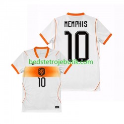 Holland Memphis Depay 10 Mænd Udebane Fodboldtrøje World Cup 2026 Kortærmet