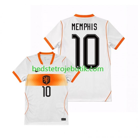 Holland Memphis Depay 10 Mænd Udebane Fodboldtrøje World Cup 2026 Kortærmet