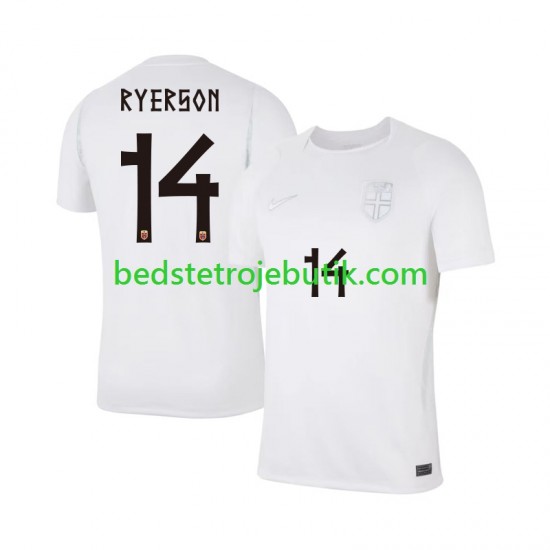 Norge Julian Ryerson 14 Mænd 3. Valg Fodboldtrøje World Cup 2026 Kortærmet