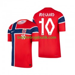 Norge Martin Odegaard 10 Mænd Hjemmebane Fodboldtrøje World Cup 2026 Kortærmet