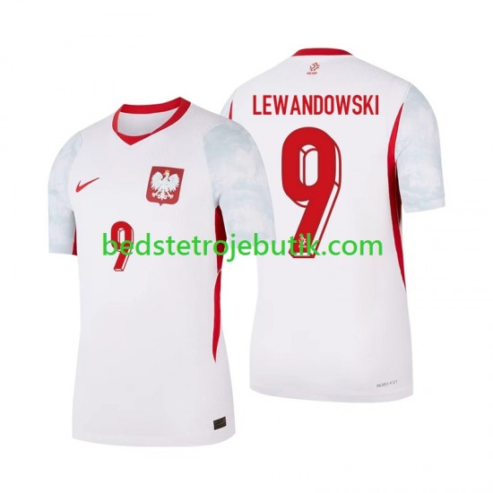 Polen Robert Lewandowski 9 Mænd Hjemmebane Fodboldtrøje 2026 Kortærmet