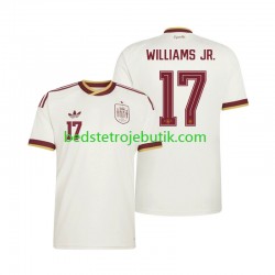 Spanien Nico Williams 17 Mænd Udebane Fodboldtrøje World Cup 2026 Kortærmet
